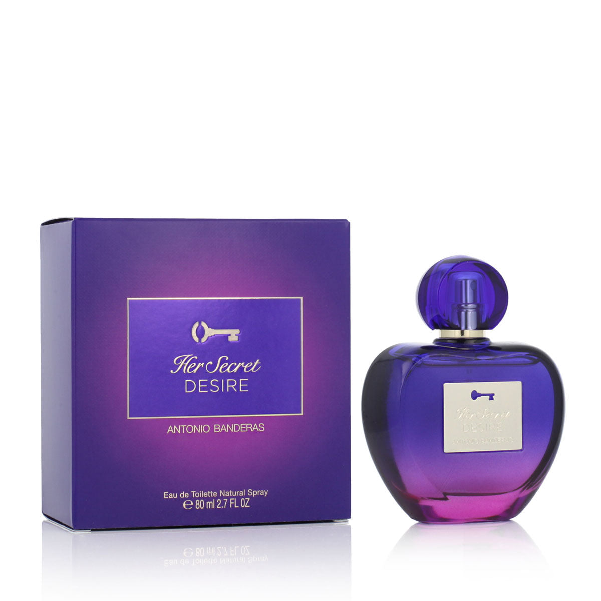 Women's Perfume Antonio Banderas Her Secret Desire EDT 80 ml Antonio Banderas