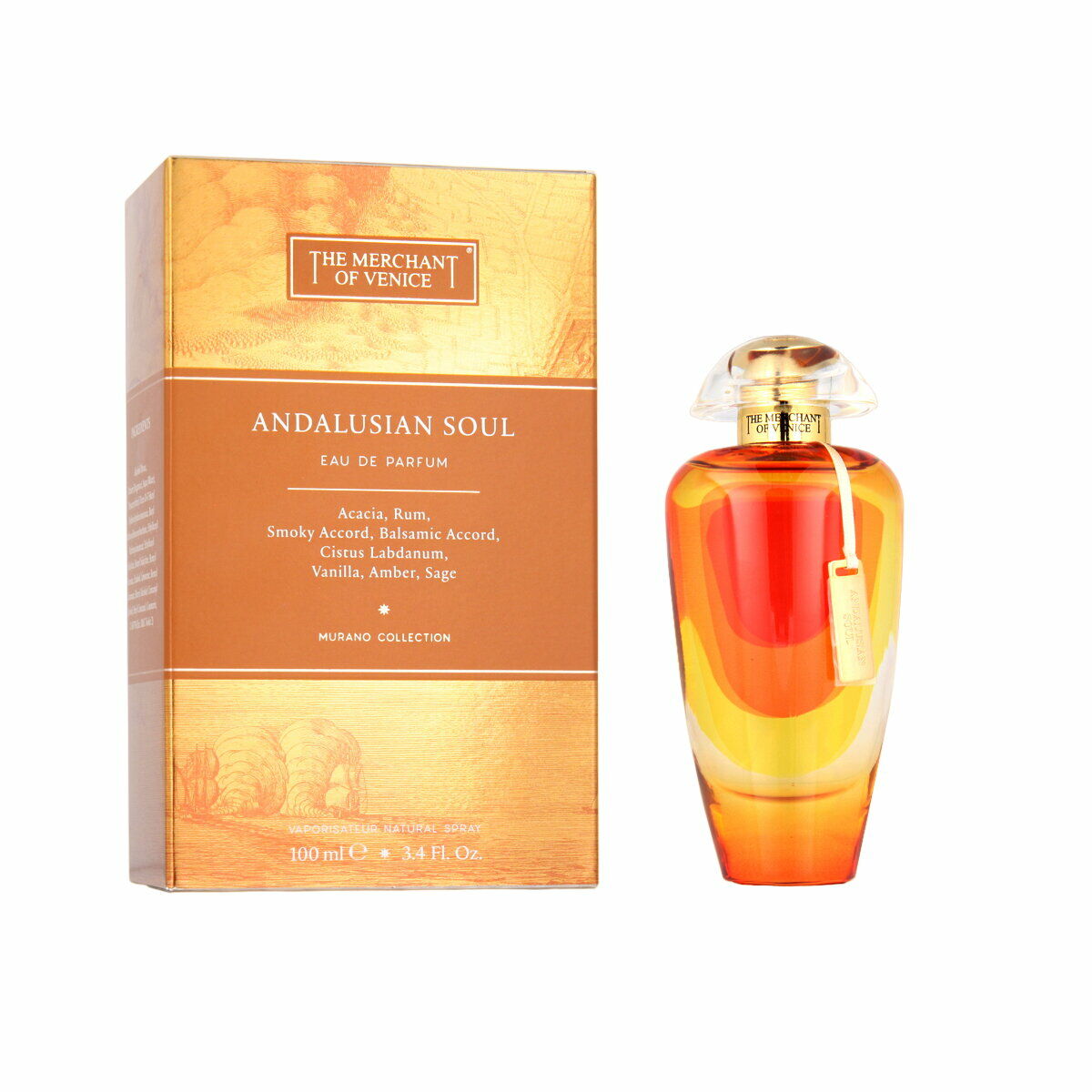 Unisex Perfume The Merchant of Venice Andalusian Soul EDP 100 ml The Merchant of Venice