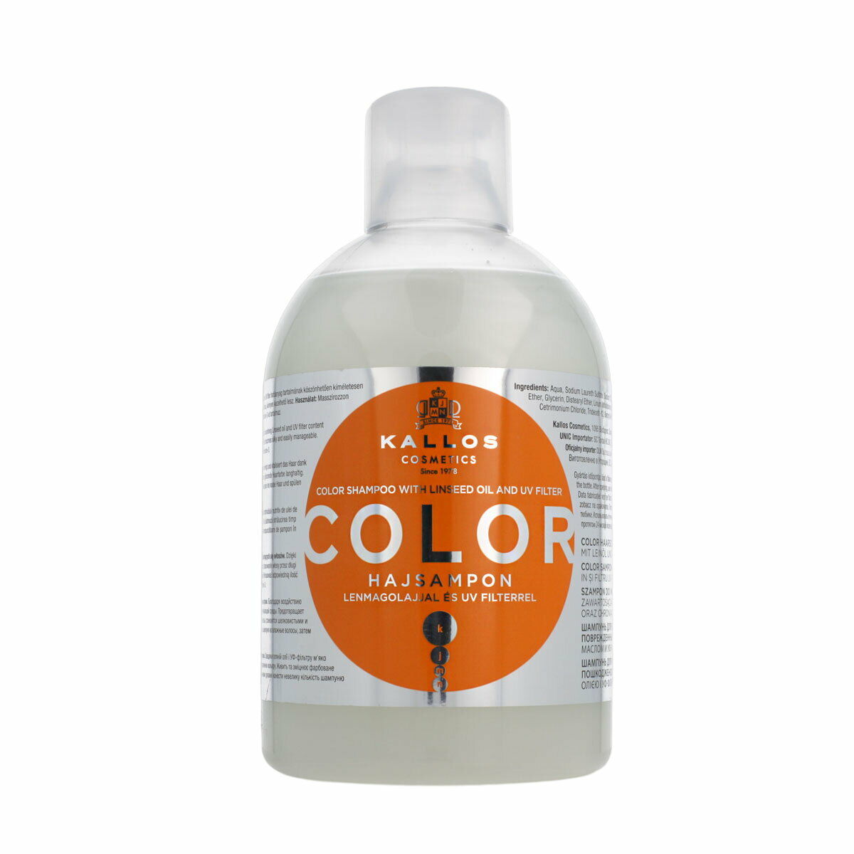 Shampoo for Coloured Hair Kallos Cosmetics Color 1 L Kallos Cosmetics