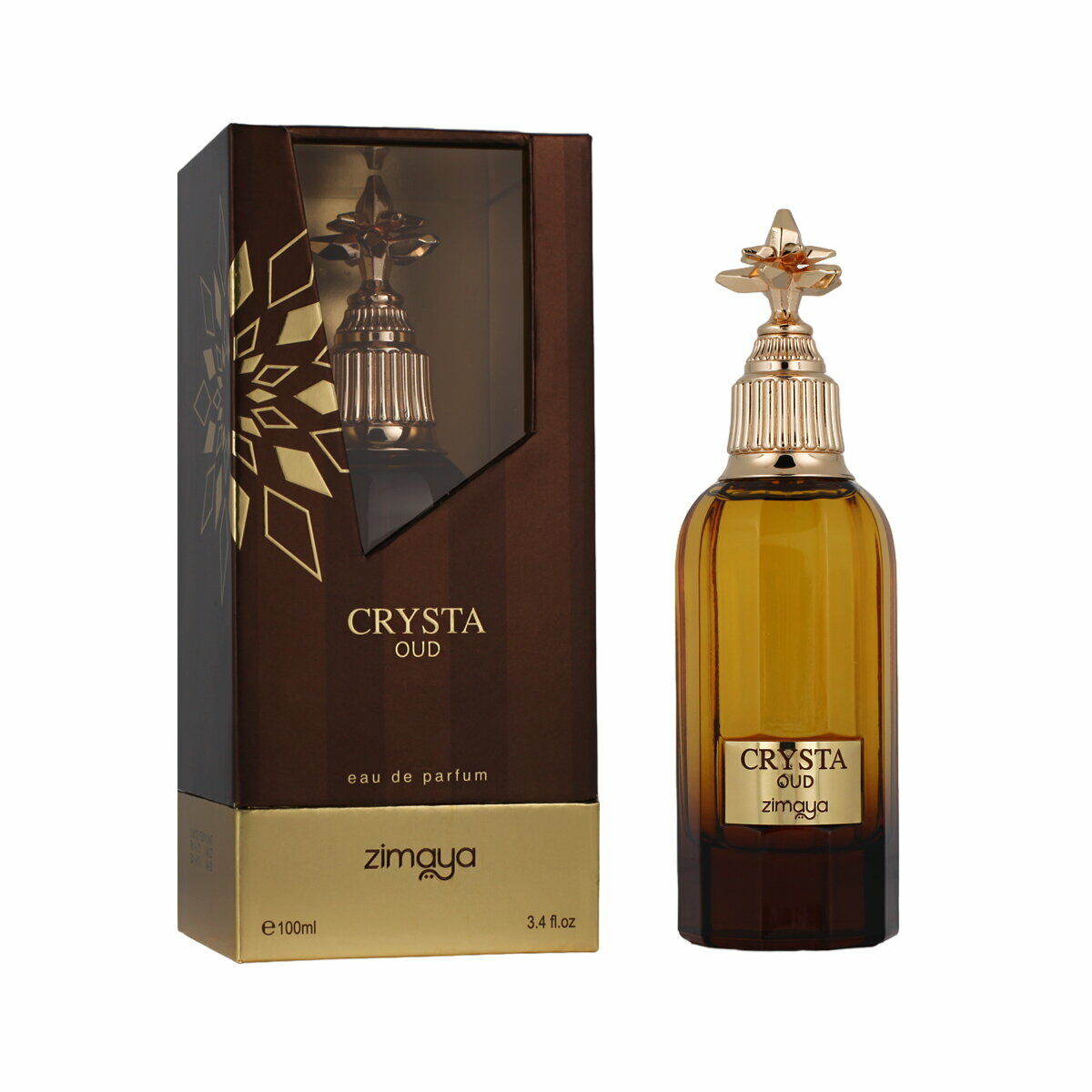 Unisex Perfume Zimaya Crysta Oud EDP 100 ml Zimaya