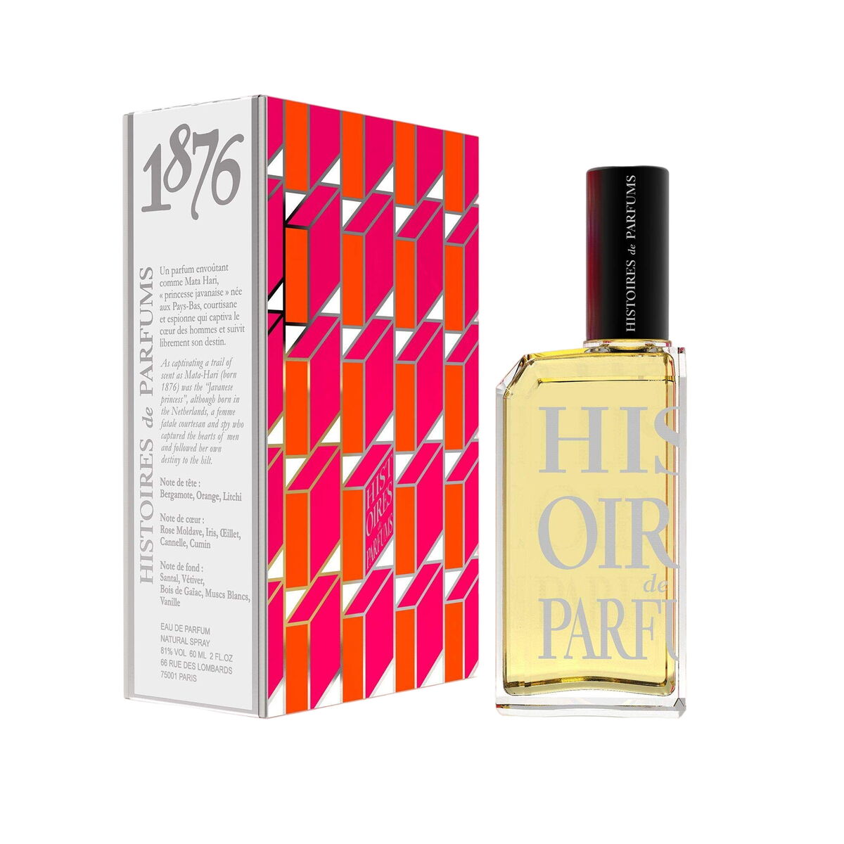 Women's Perfume Histoires de Parfums 1876 EDP 60 ml Histoires de Parfums