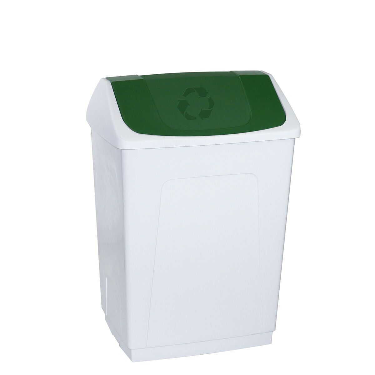 Rubbish bin Denox White Green 55 L Denox