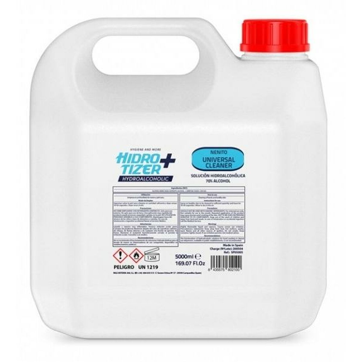 Hand Sanitiser Hidrotizer Plus 5 L Hidrotizer Plus