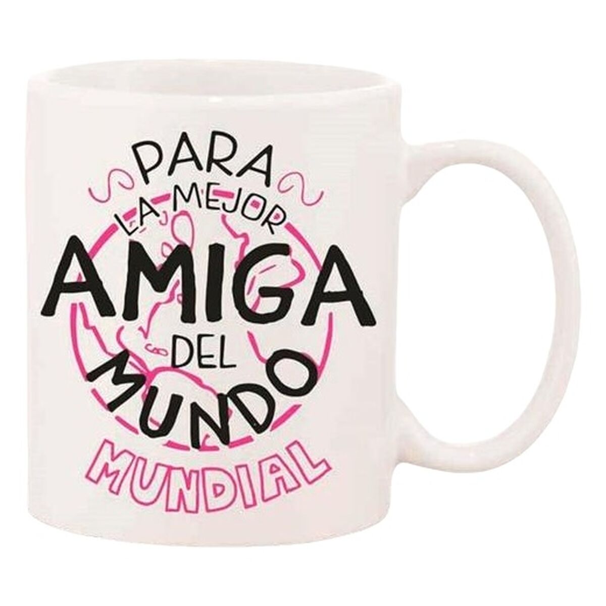 Mug Roymart "PARA LA MEJOR AMIGA" White Roymart