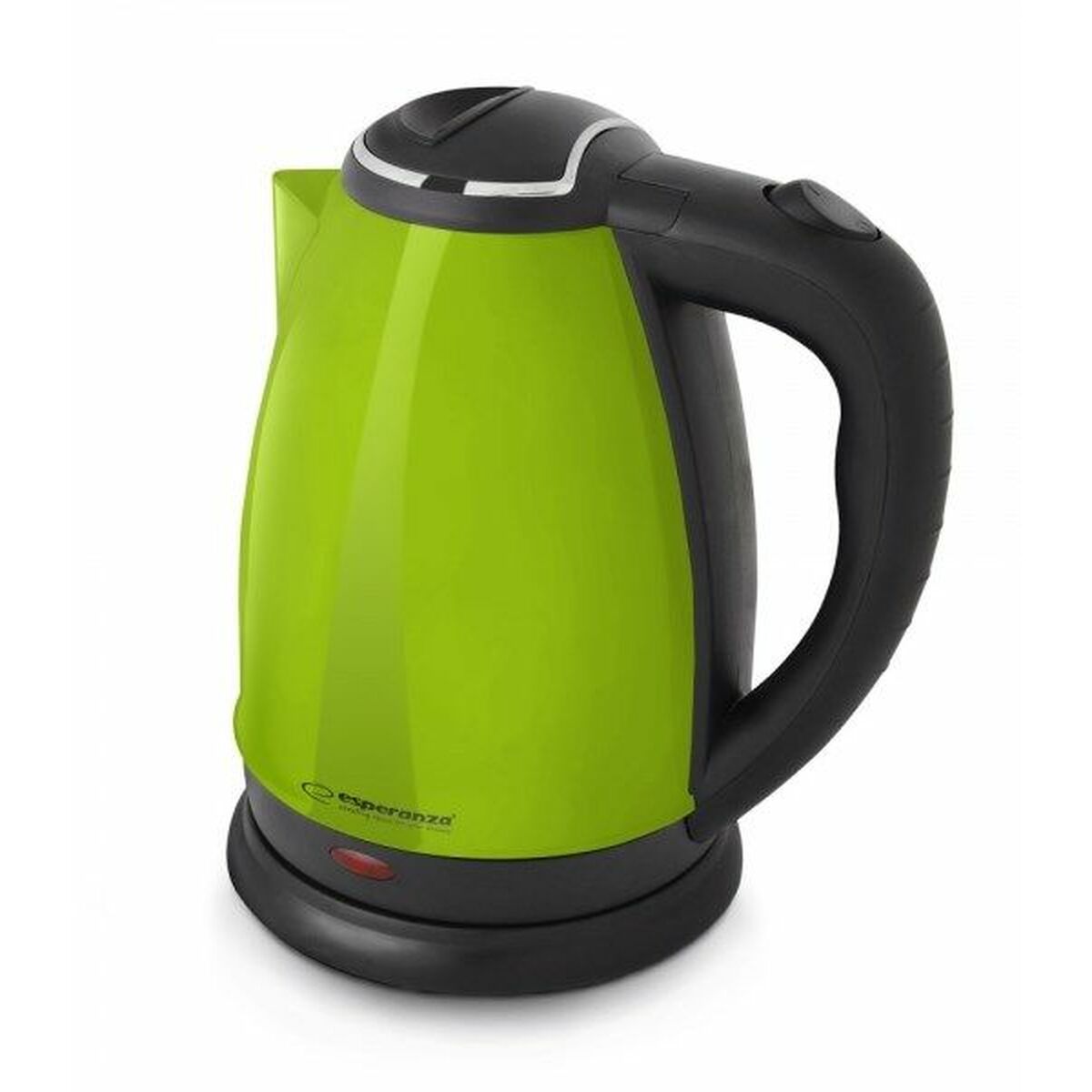 Kettle Esperanza EKK113G Black Green plástico,acero inoxidable 1800 W 1,8 L Esperanza