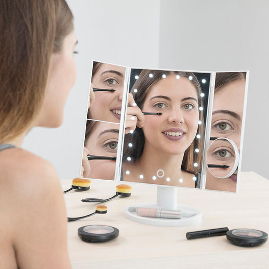 Magnifying Mirror with LED 4-in-1 Ledflect InnovaGoods InnovaGoods