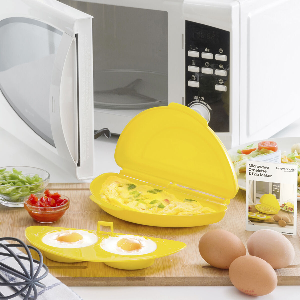 Microwave Omelette & Egg Maker InnovaGoods InnovaGoods