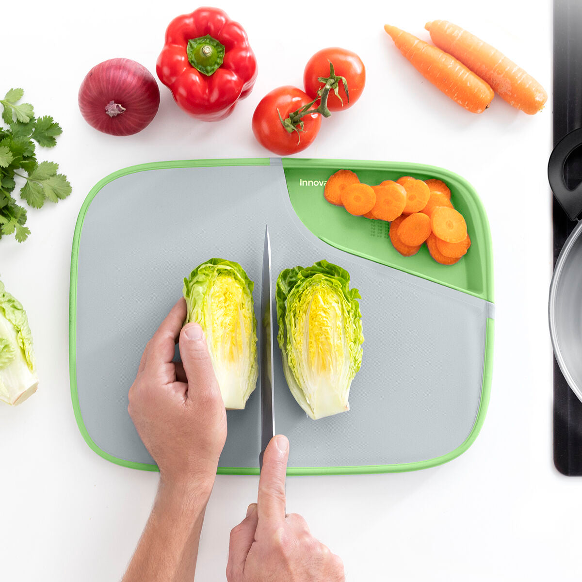 Reversible Multifunctional Chopping Board Reblok InnovaGoods InnovaGoods