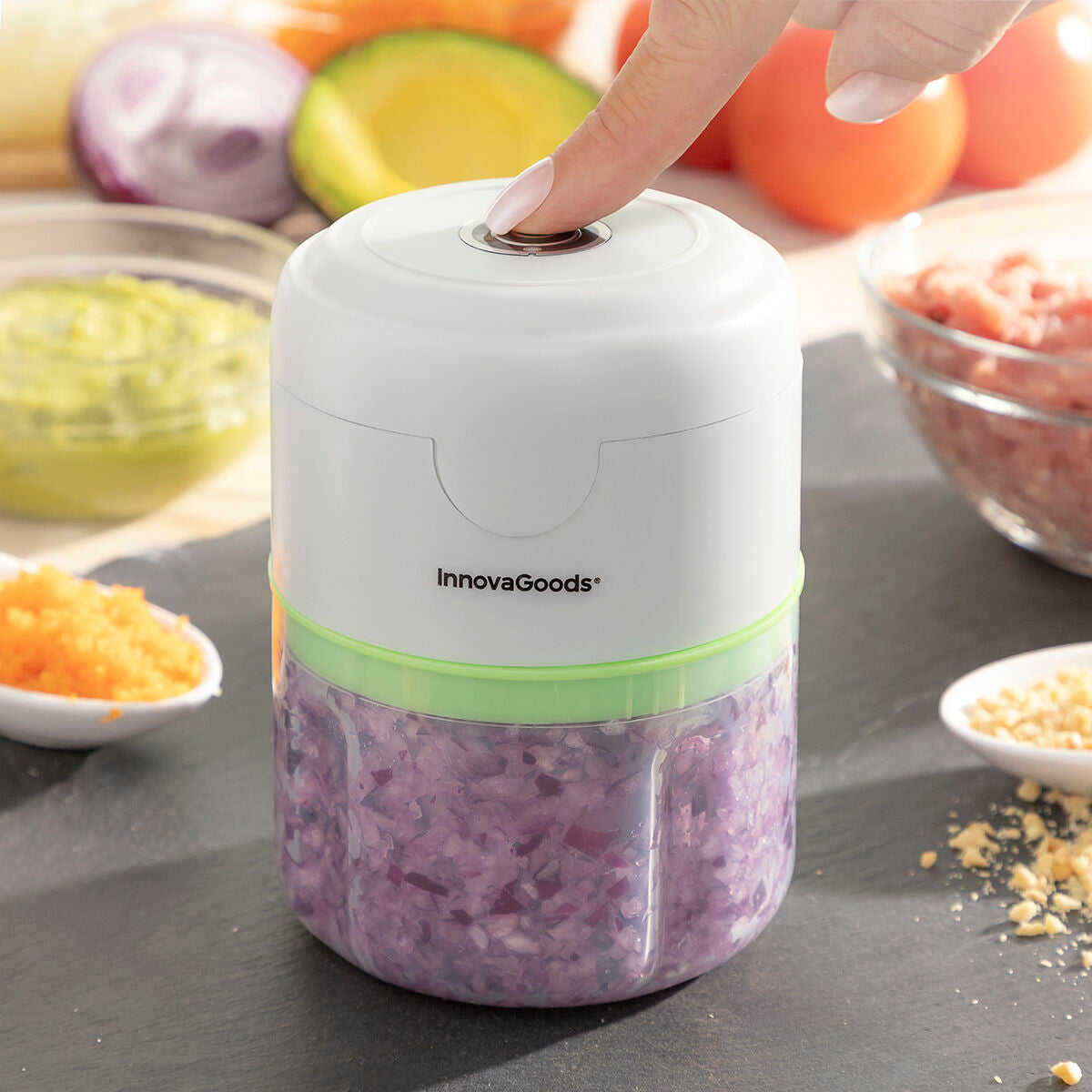 Rechargeable Portable Mini Chopper Echoppie InnovaGoods InnovaGoods