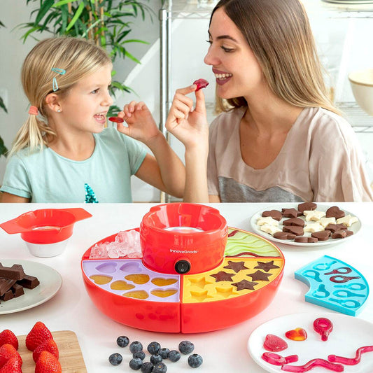 2-in 1-Jelly Bean and Chocolate Fondue Machine Yupot InnovaGoods InnovaGoods