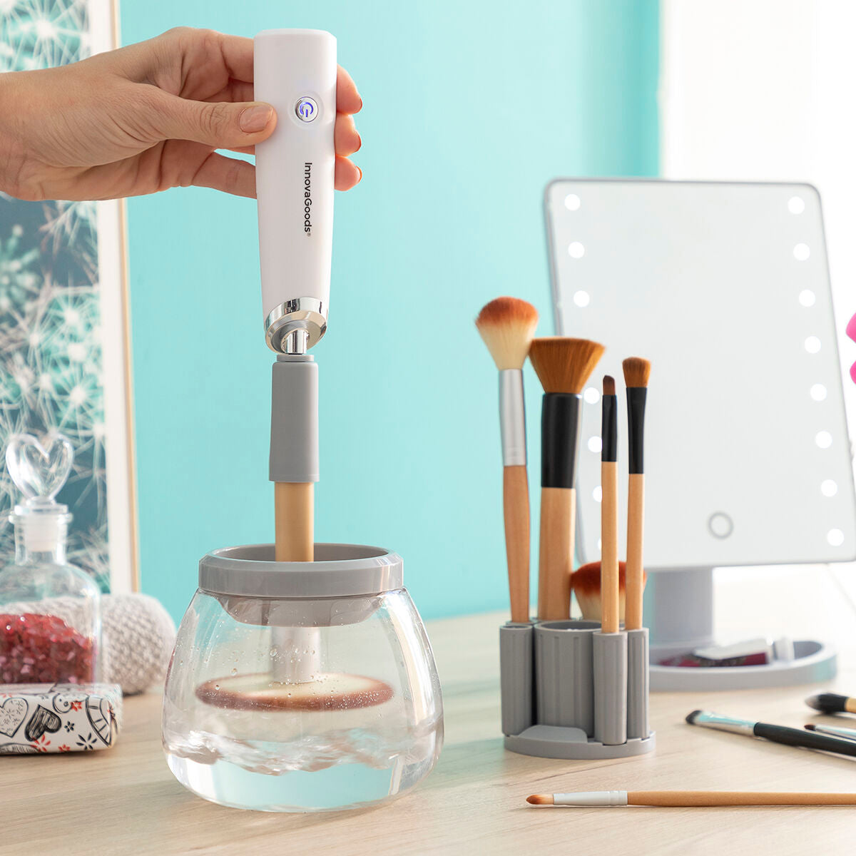 Automatic Make-up Brush Cleaner and Dryer Maklin InnovaGoods InnovaGoods