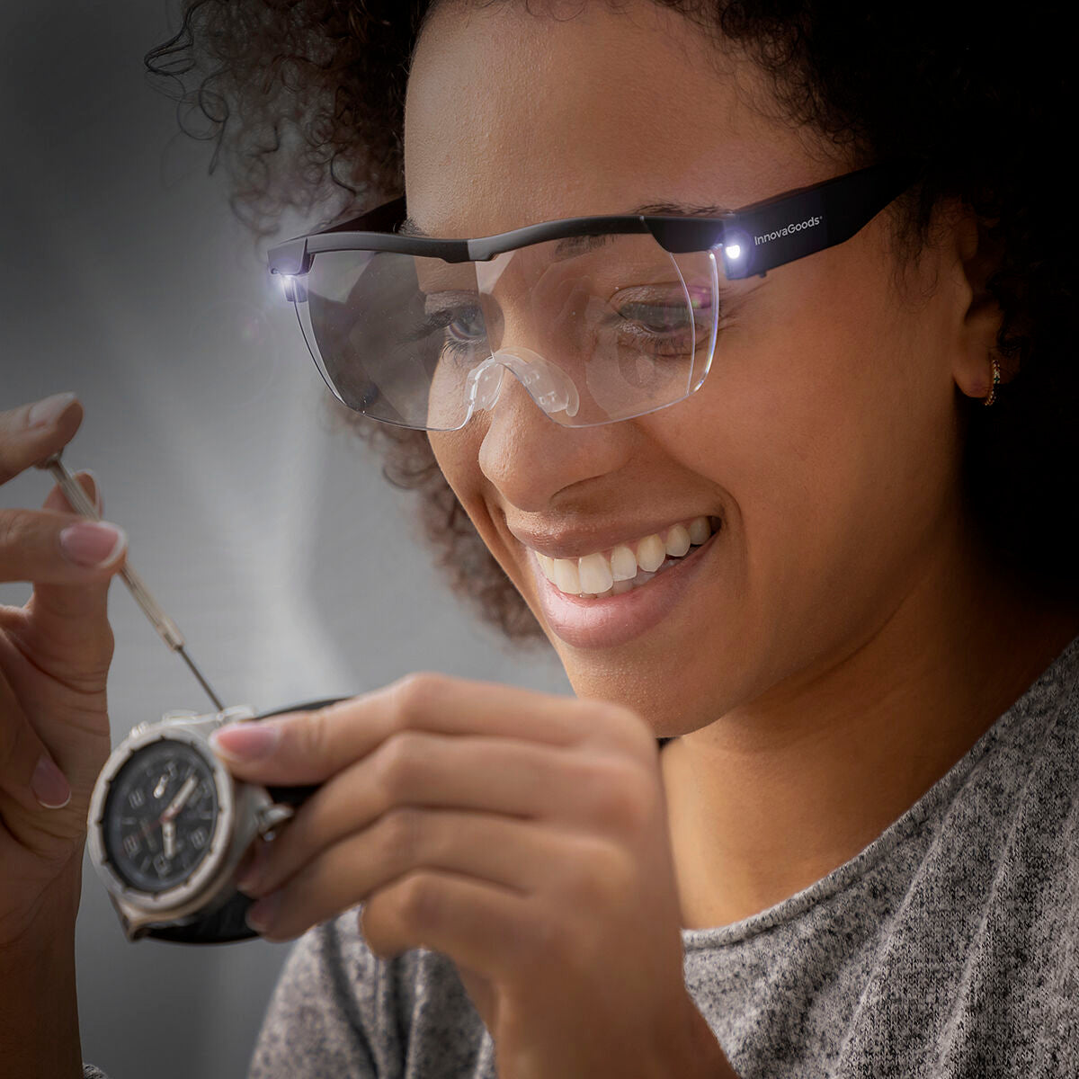 Magnifying Glasses with LED Glassoint InnovaGoods InnovaGoods