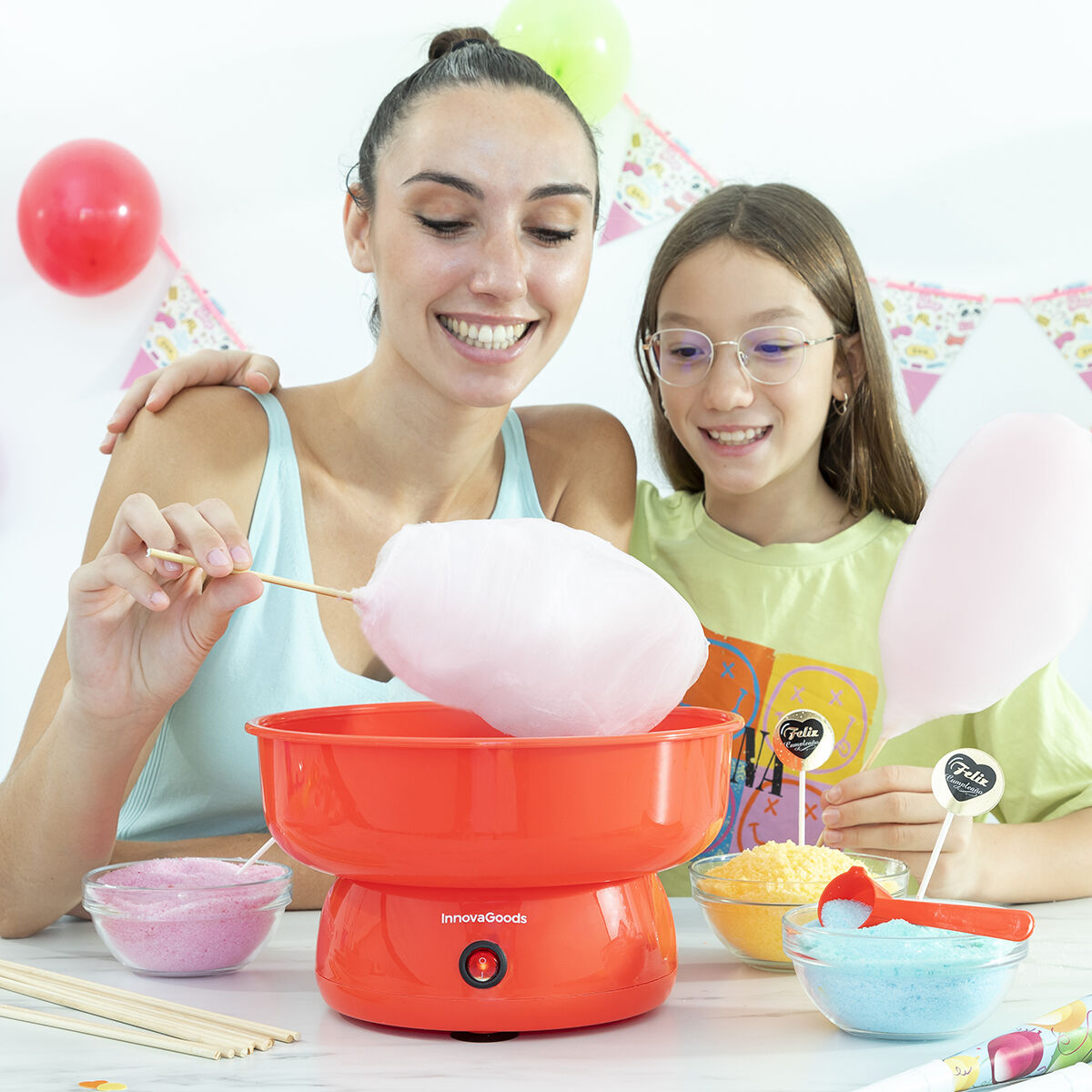 Candy Floss Machine Cantty InnovaGoods InnovaGoods