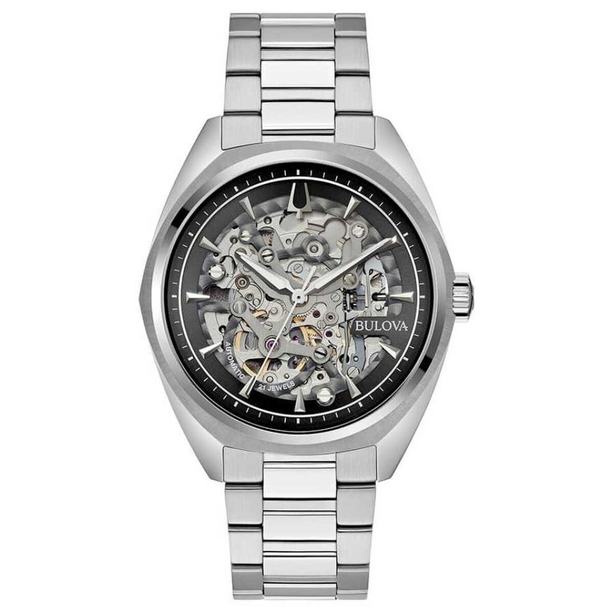 Men's Watch Bulova 96A293 Silver Bulova