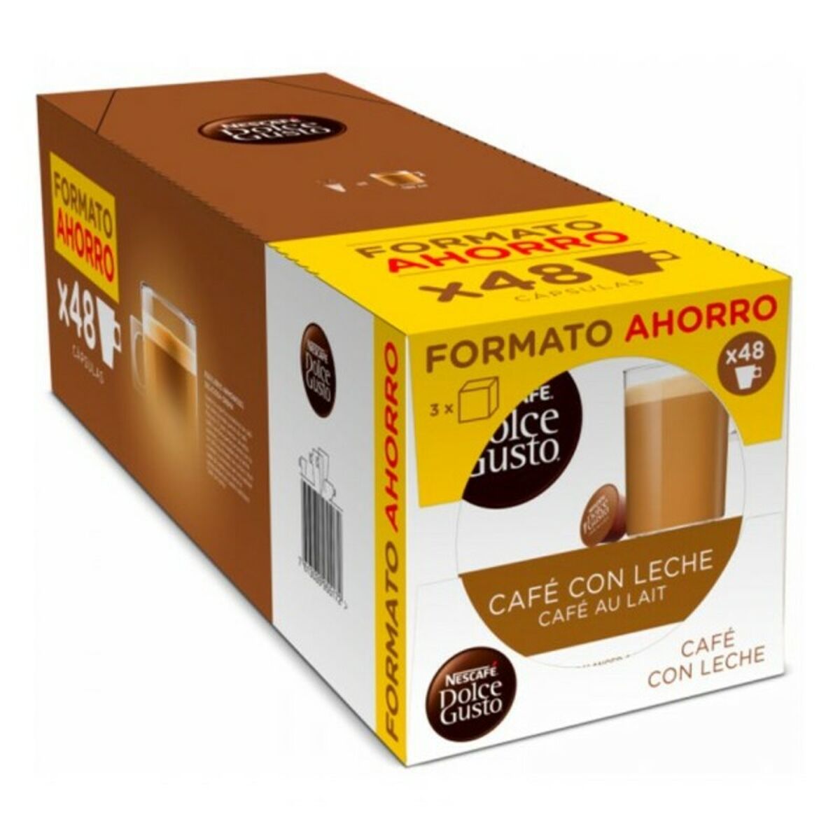 Coffee Capsules Nescafé Dolce Gusto Cafe Au Lait (48 uds) Nescafé Dolce Gusto