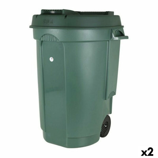 Dustbin with Wheels EDA 110 L 110 L EDA