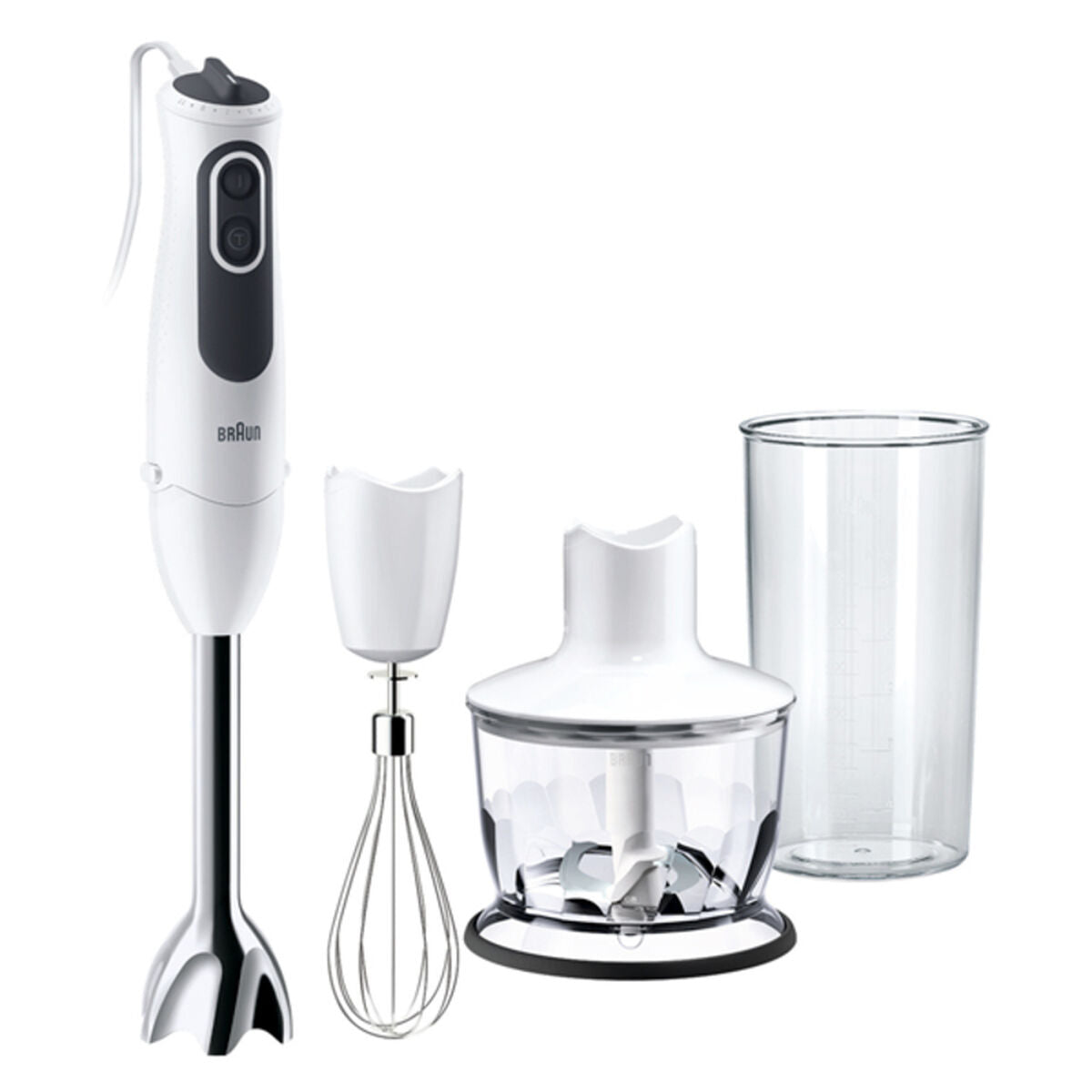 Hand-held Blender Braun Minipimer 3 Vario MQ3135 Sauce 750W 750 W Braun