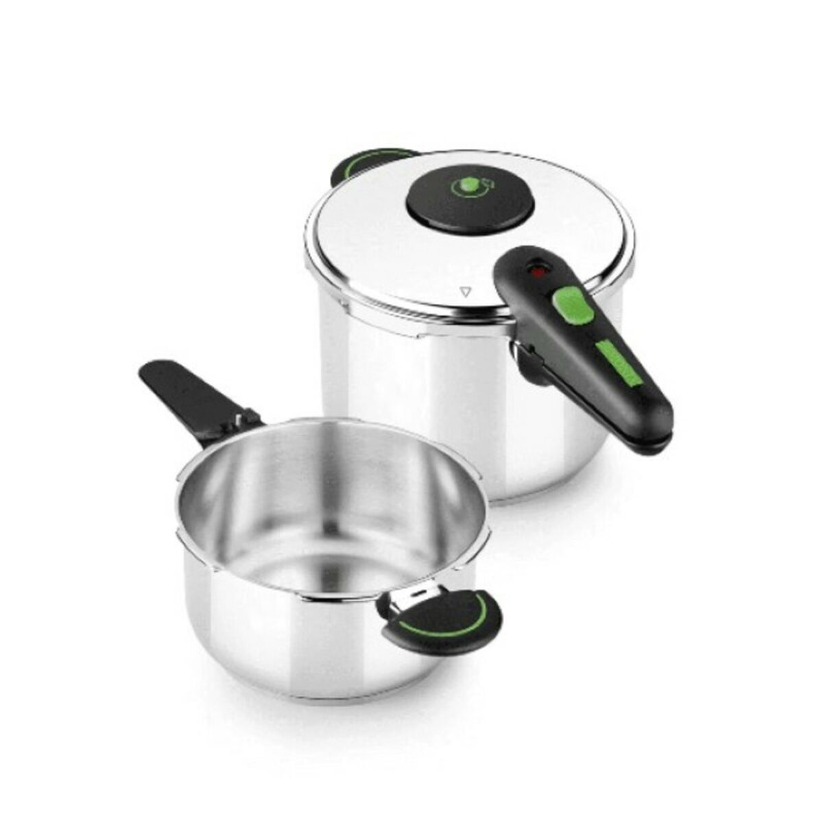 Pressure cooker Monix M911005 4 L + 6 L Stainless steel 6 L 2 Pieces Monix