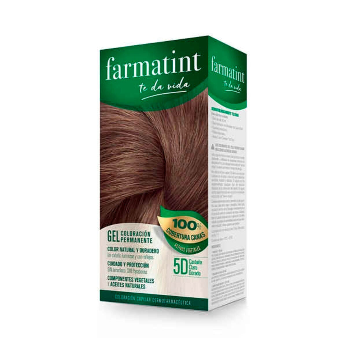 Permanent Dye Farmatint 5d - Light Golden Brown Farmatint