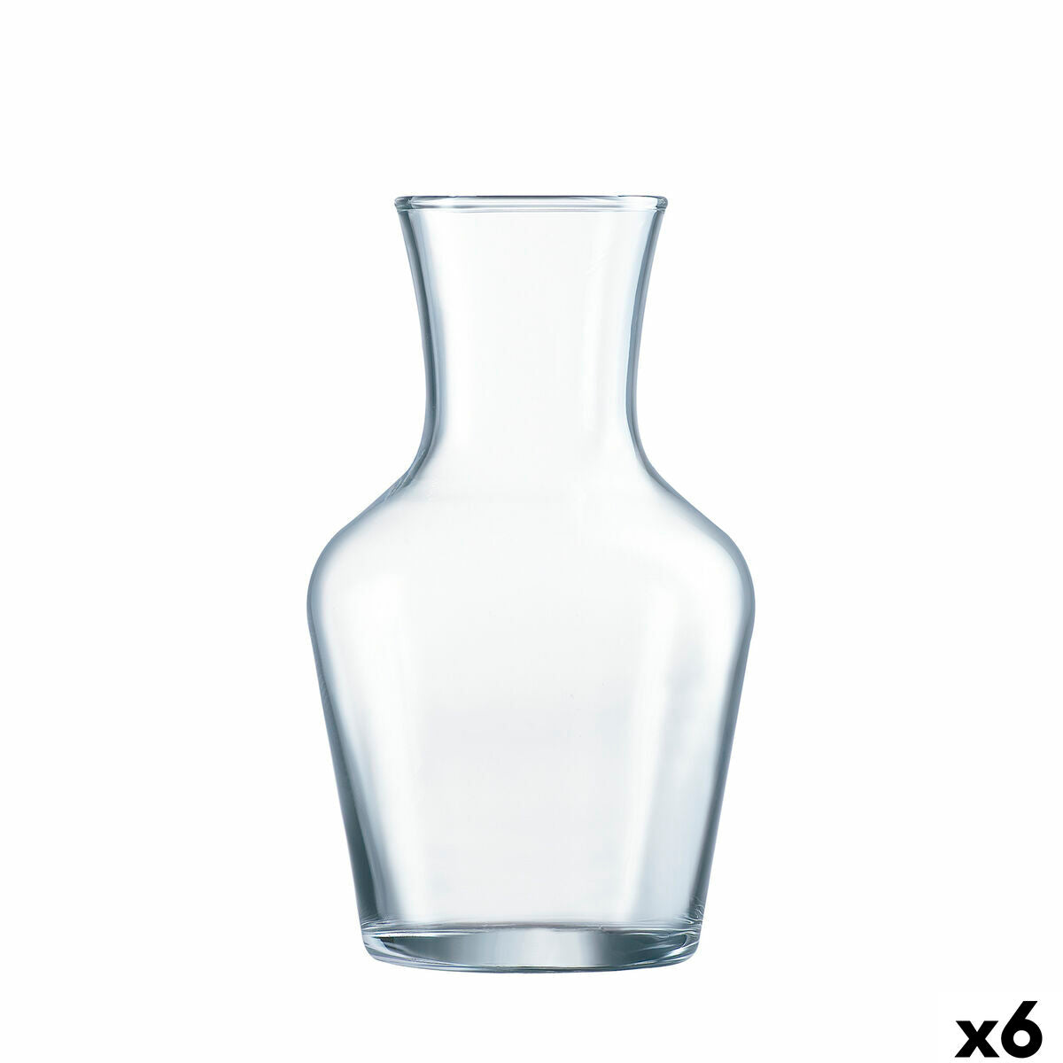 Bottle Luminarc Sans Bouchon Transparent Glass 1 L (6 Units) Luminarc