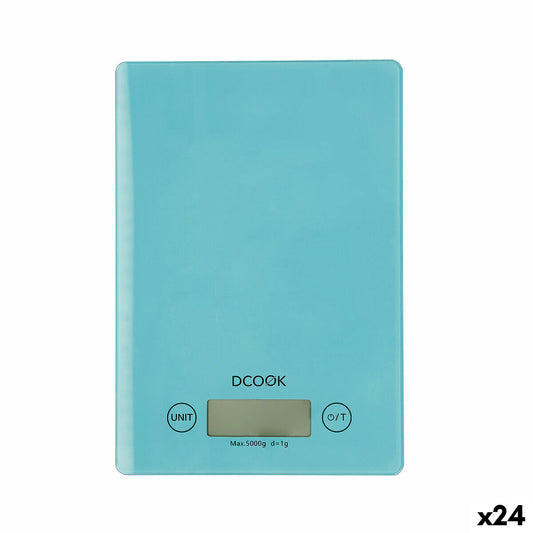 kitchen scale Dcook Gallery Turquoise (24 Units) DCOOK