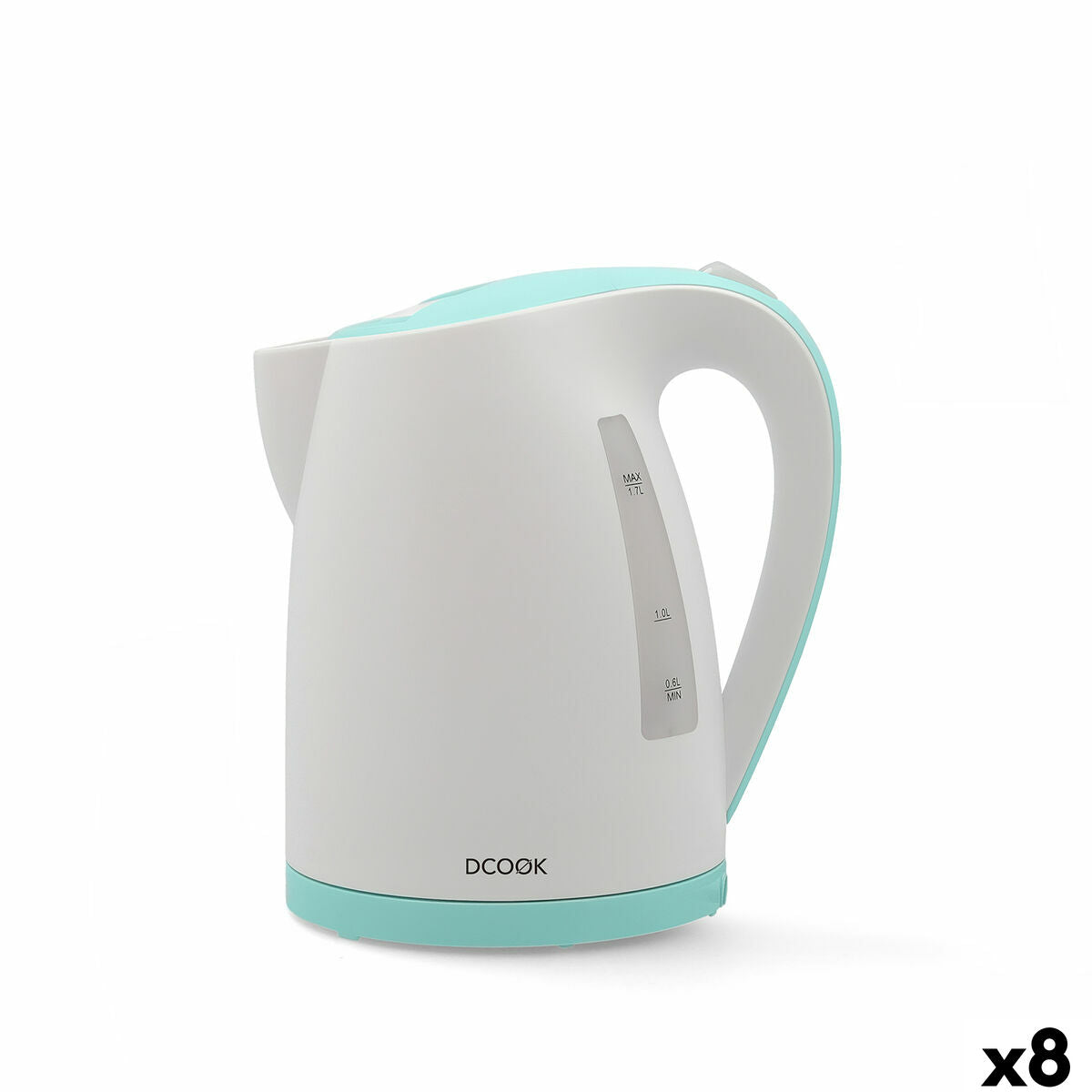 Kettle Dcook Gallery White Plastic 2200 W 1,7 L (8 Units) DCOOK