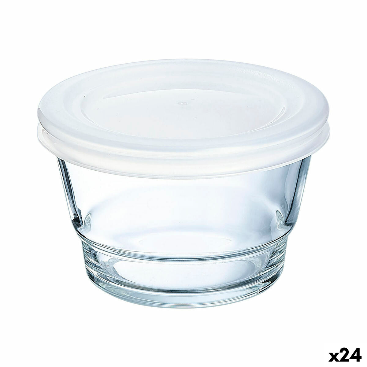 Food Preservation Container Arcoroc So Urban Transparent 370 ml (24 Units) Arcoroc