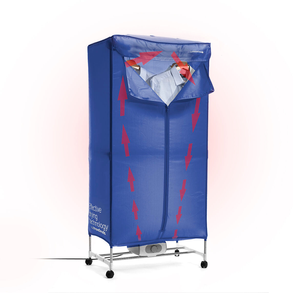 Portable Electric Dryer with 2 Levels Dupledry Blue InnovaGoods 1200 W InnovaGoods